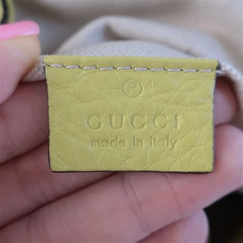 gucci bag authentication card|identify vintage gucci bags.